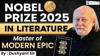 Literature Nobel Prize 2025 Explained | László Krasznahorkai | Crazy GkTrick | Dushyant Sir