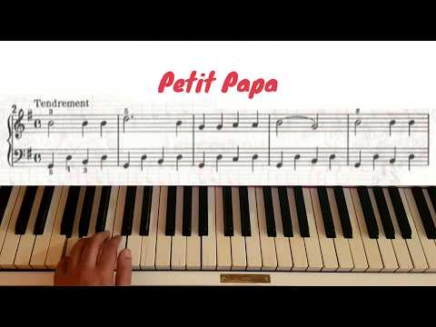 Petit Papa #12-Méthode Rose | Tutoriel Piano