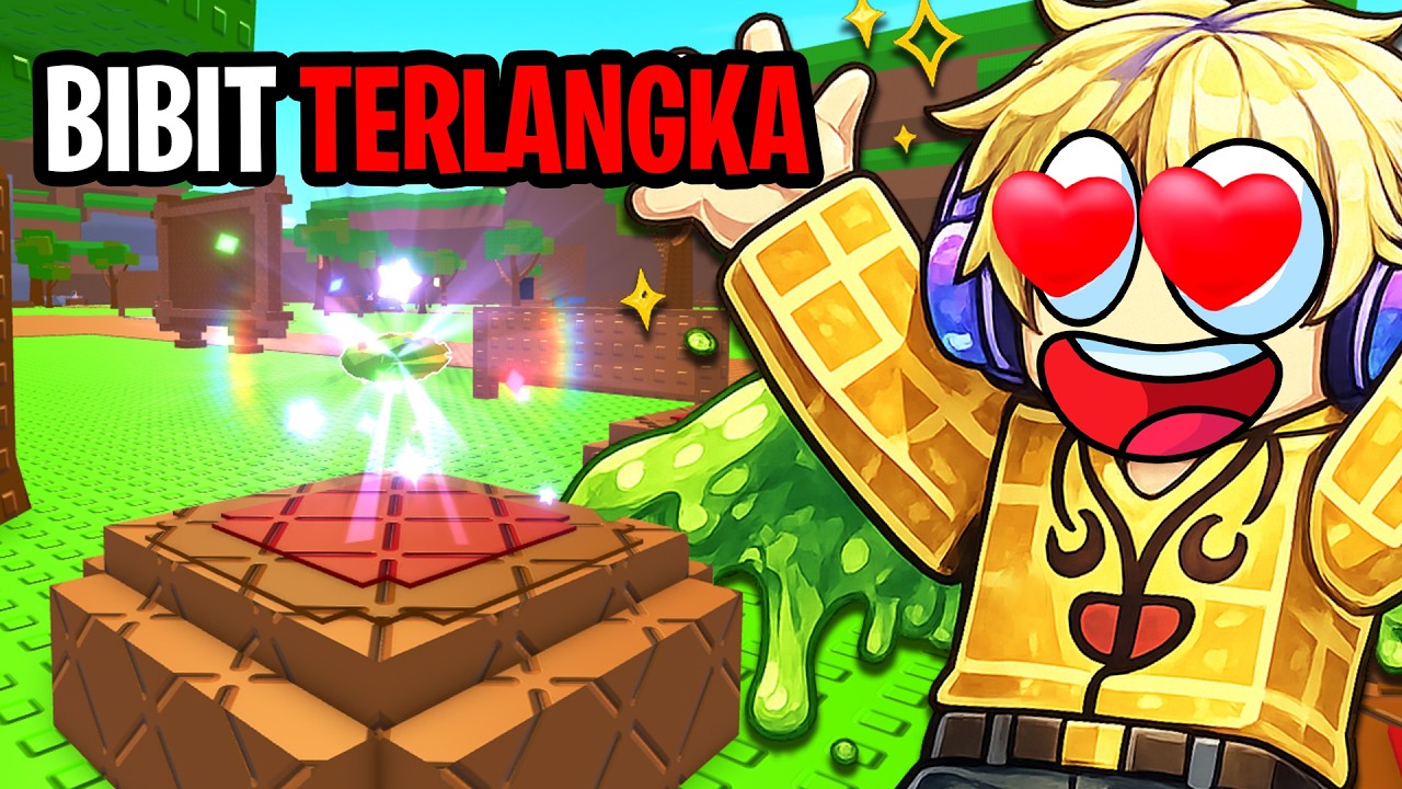 TANAMAN TERLANGKA?! AKU BUAT SAWAH BULAT TERSUBUR DI DUNIA!!! Roblox Build a Ring Farm
