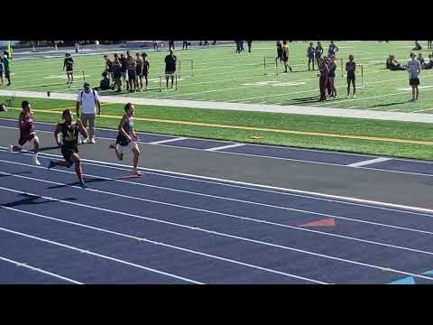 2022 Hawaii State Track & Field Championships Trials Boys 100m Dash Heat 3