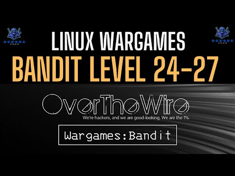 OverTheWire: Bandit Wargame Walkthrough | Levels 24 → 27