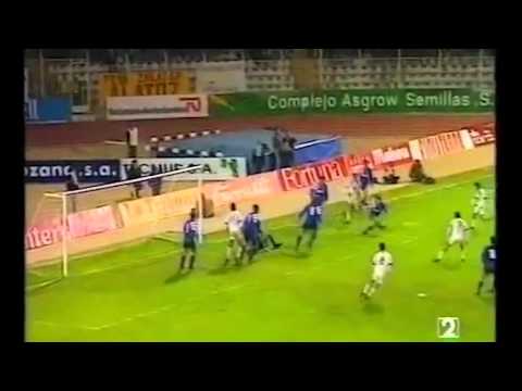 Albacete 1 - Zaragoza 3. Temp. 92/93. Jor. 14.