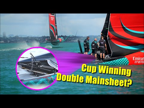 AC37 Eureka Moment: Team New Zealand Double Mainsheet