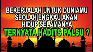 Download lagu 'BEKERJALAH UNTUK DUNIAMU SEOLAH ENGKAU AKAN HIDUP SELAMANYA' | SERIAL HADITS-HADITS PALSU mp3 Download lagu 'BEKERJALAH UNTUK DUNIAMU SEOLAH ENGKAU AKAN HIDUP SELAMANYA' | SERIAL HADITS-HADITS PALSU mp3