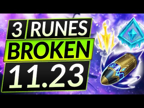 3 NEW RUNE Builds Make These Champions BEYOND BROKEN - 11.23 Runes - LoL Season 12 Guide