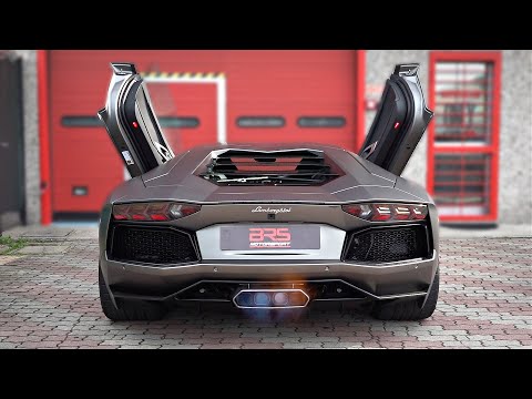 Lamborghini Aventador with CAPRISTO Straight Pipes Exhaust | STILL THE BEST SOUNDING SUPERCAR 🔥