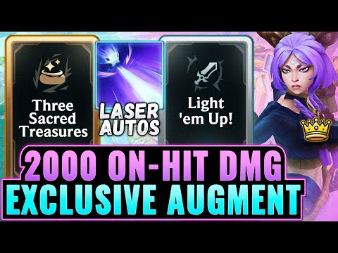 Strongest Unique Augment: Perfect Game with Three Sacred Treasures | League Arena Gameplay