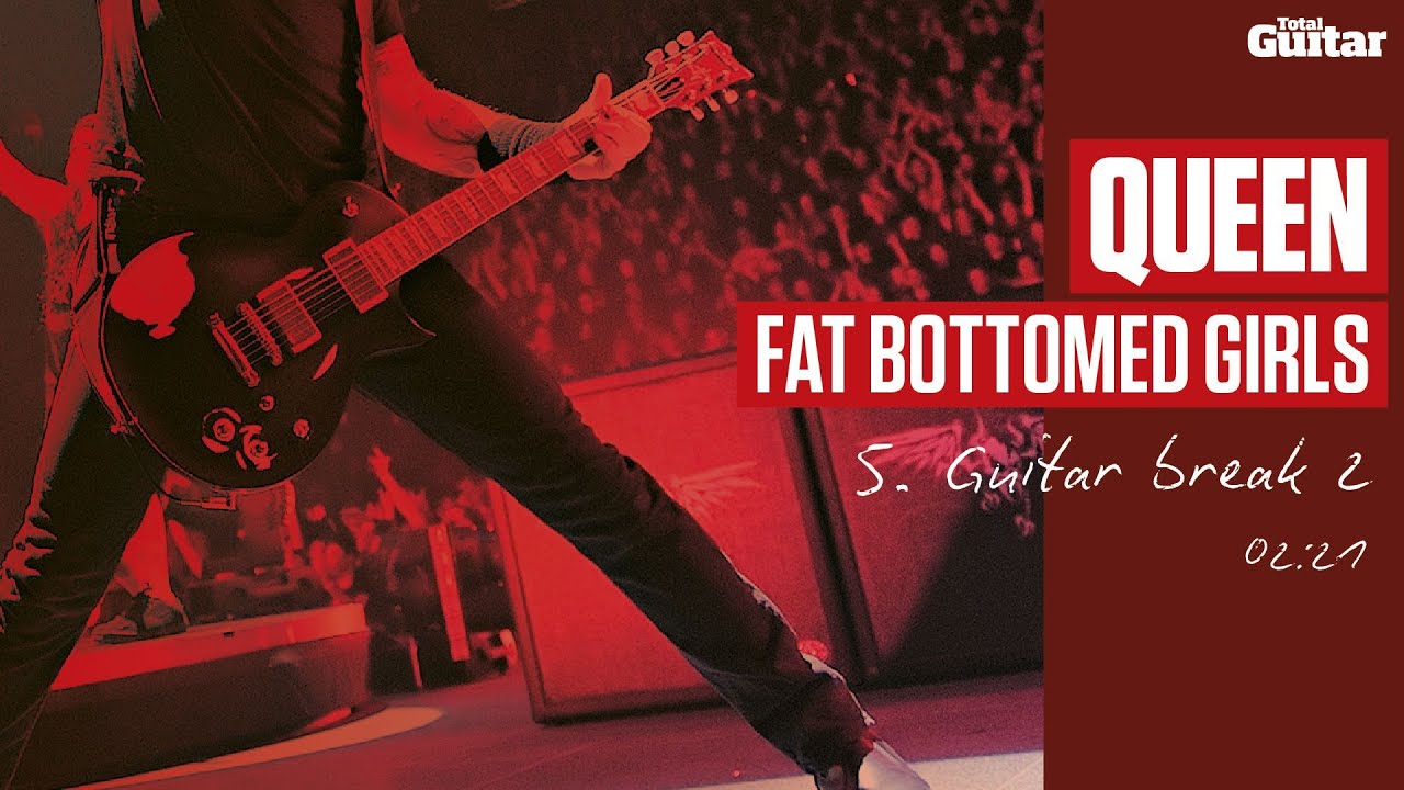 Guitar Lesson: Queen 'Fat Bottomed Girls' -- Part Five -- Guitar Break 2 (TG216) - YouTube