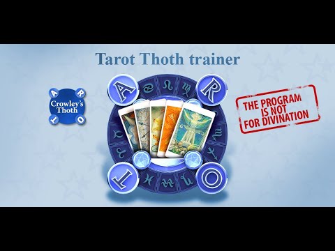 Tarot Thoth trainer video