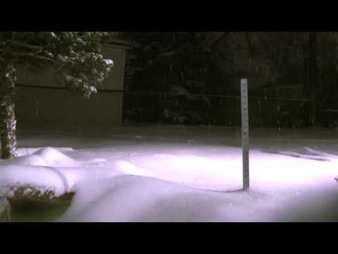 2015/02/21 Denver snowstorm time lapse
