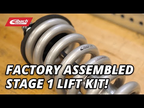 NEU! Werkseitig montiertes Eibach Stage 1 Höherlegungskit