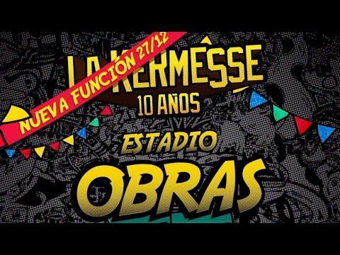 Estadio Obras 27/12/2025 La Kermesse Redonda