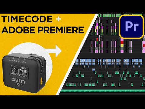 How to Sync with Timecode in Adobe Premiere