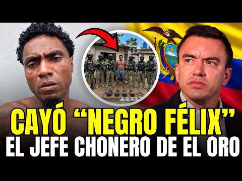 CAYÓ "NEGRO FÉLIX": el cabecilla que les robaba a los PESCADORES de El Oro