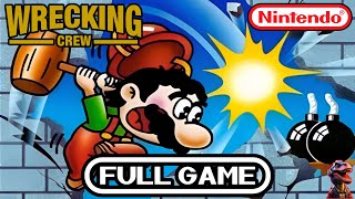 Wrecking Crew 1985 | NES Longplay | Classic Retro Gameplay | No Commentary
