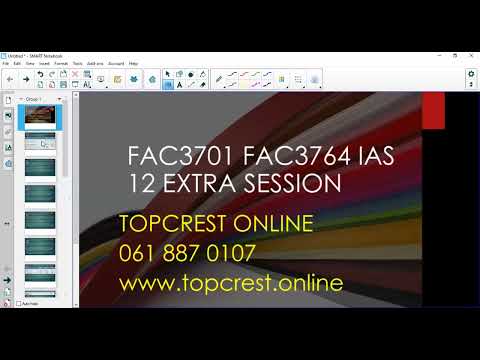 FAC3701 FAC3764 IAS 12 INCOME TAXES EXTRA SESSION