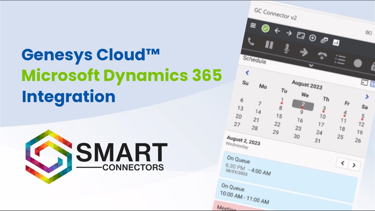 Smart Connector for MS Dynamics 365 & Genesys Cloud Integration: Use Cases and Streamlined Workflows
