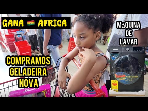We bought a refrigerator and washing machine in Ghana 🇬🇭🏠 Africa | New Life in Africa