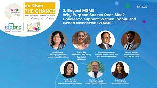 Beyond MSME: Why Purpose Scores Over Size | Beyond Series | RISE 2026