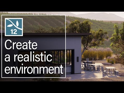 Step 3: Craft a 3D environment with Lumion landscape tools
