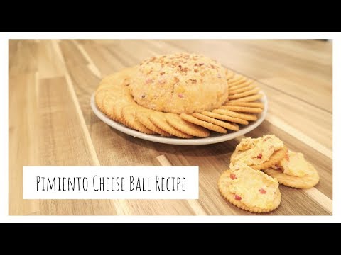 Pimiento Cheese Ball Recipe | Easy Appetizer Recipe