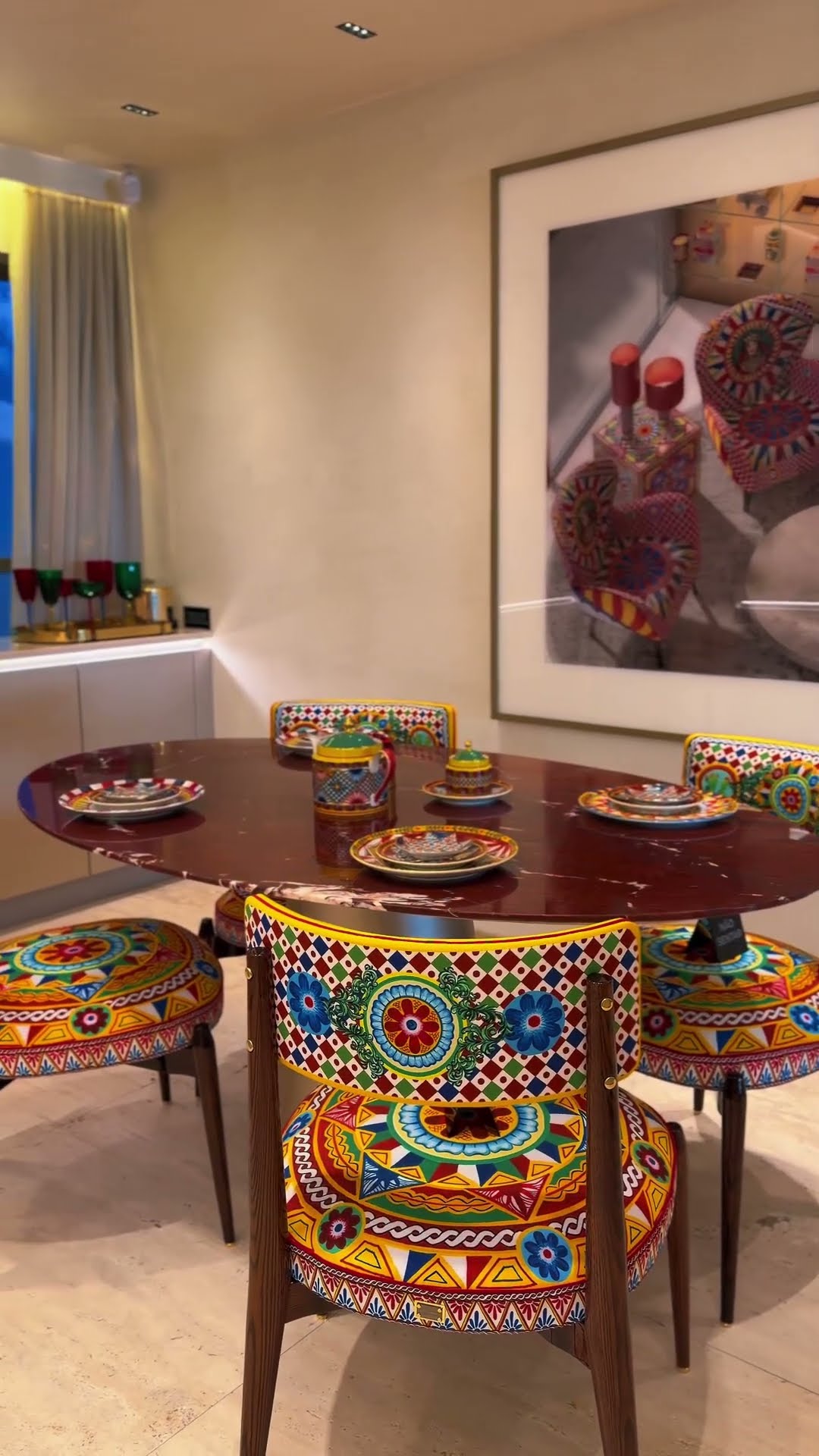 Confira o decorado do Capri Cyrela Lifestyle By Dolce Gabbana/CASA #shorts