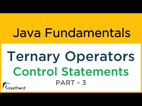 Java Ternary Operator example Java Fundamentals and Basics 4 3