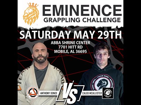 Caleb McAllister vs Anthony Donze from EGC