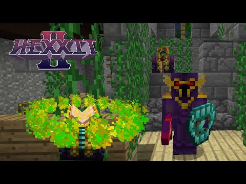 Gwagles - Scale Armour And Setting Up Advanced Enchantment Table | Minecraft Hexxit 2 Lets Play #13