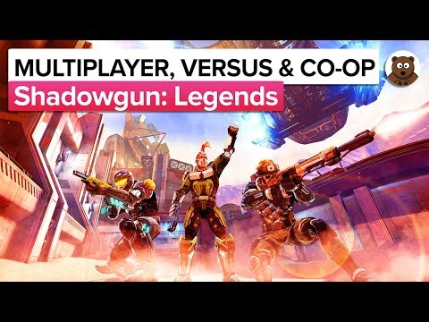 SHADOWGUN: LEGENDS - MULTIPLAYER, VERSUS & CO-OP - iOS / Android Gameplay