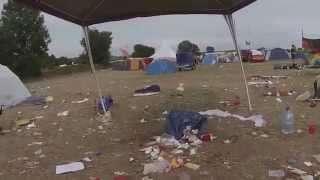 preview picture of video '17- So 3.Aug.2014 18-03- 2D- Tiefflug über Campingplatz'