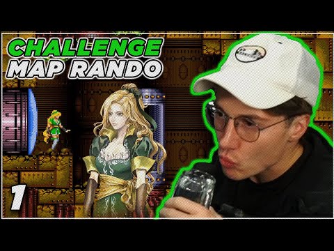 Insane Challenge Map Rando | Super Metroid | #1