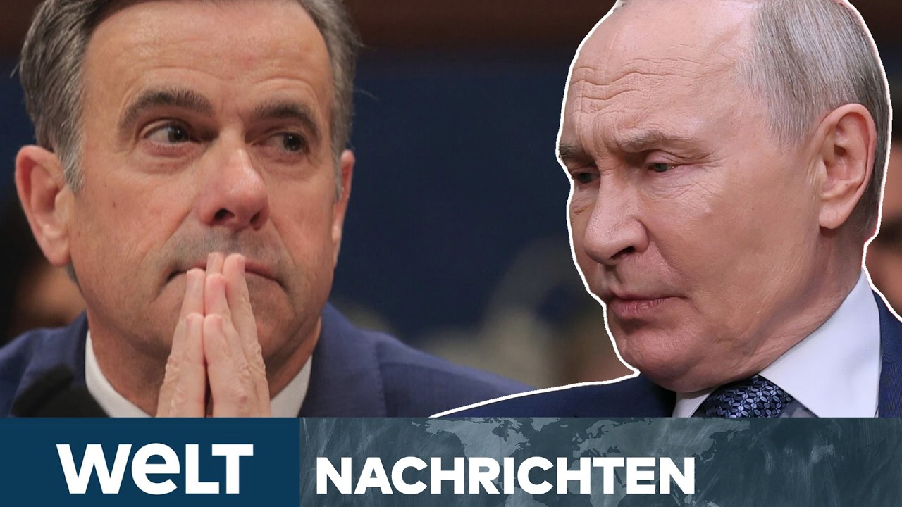 PUTINS KRIEG: Brisante Details! CIA-Chef machte Ansage in Moskau! Was macht Russland? | WELT STREAM