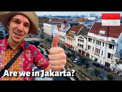 Surprised by Jakarta’s beautiful old town 🇲🇨