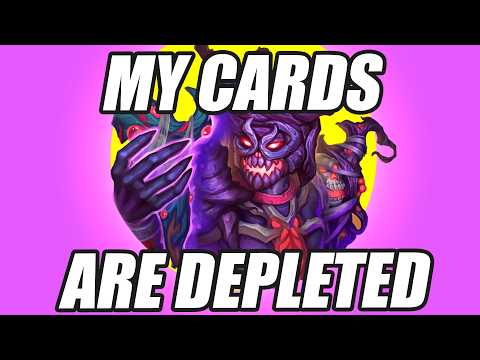 MY CARDS! MY CARDS! MY CARDS!  ARE DEPLETED