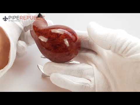 Poul Winslow Freehand-Pfeifen Crown 200 Bent Egg Einzelstück