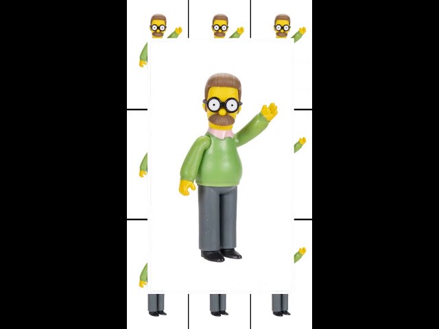 Vídeo relacionado con The Simpsons Wave 1 Ned Flanders Mini figura de 2.5 pulgadas