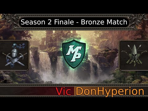 SpellForce 3: Vic vs DonHyperion - Heart of the Inferno Golem Tournament - Bronze Match