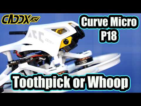 Caddx Curve Micro P18 Digital FPV Drone - Whoop Or Toothpick You Choose!