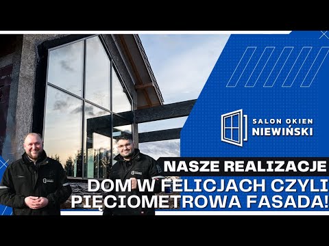 Dom W Felicjach z prawie Pięciometrową Fasadą! 20m2 SZKŁA!