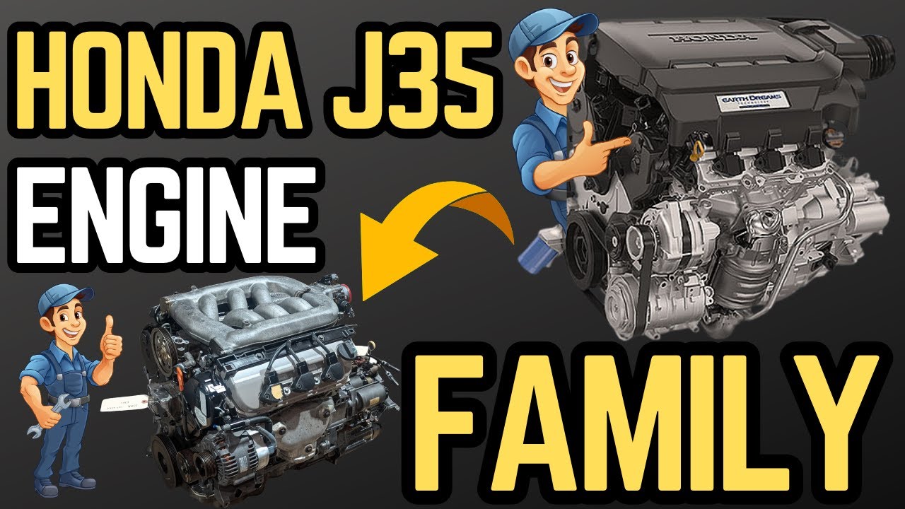 Honda J35 Engine Family Explained: Every Version, Power & Evolution!