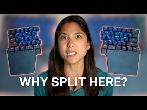 WHY! Did we split the keyboard like this? Our ergonomic reasoning behind this layout.