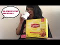 ASMR LIPTON ICE TEA SippingTea