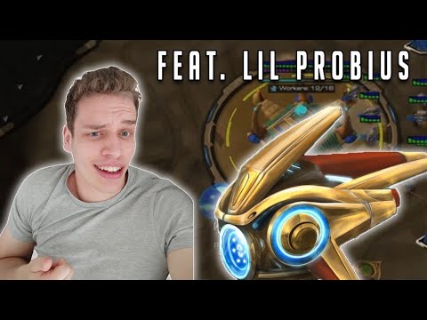 Young Protoss Talent | coaching lil probius and his brother