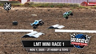 LMT Mini Race 1 || November 1, 2025 at JT Hobby & Toys || West Michigan RC Monster Trucks