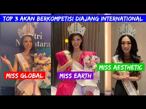 SELAMAT..Inilah Pesona 3 Pemenang Utama Putri Nusantara 2023