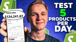 How to Test Consistent 5 WINNING Products per day | E-commerce Success Guide