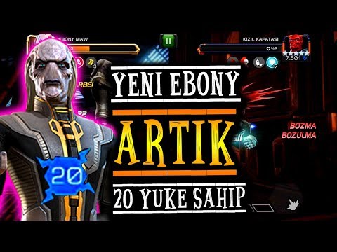 ARTIK 20 YÜKÜ VAR - MCOC EBONY MAW BUFF GAME PLAY - MARVEL CONTEST OF CHAMPIONS