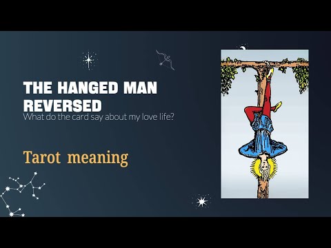 The Hanged Man reversed💡my love life?💡Tarot meaning