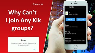 Why Can't I join Any Kik Groups - Oops Something Went Wrong Give It Another Whirl - Fixed